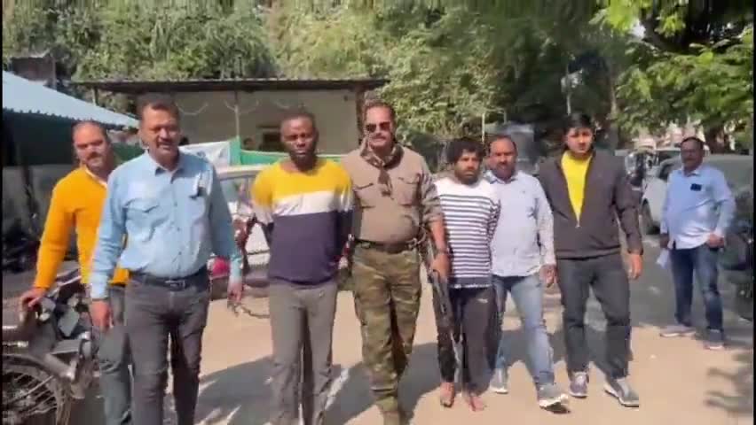 राऊ: क्राइम ब्रांच इंदौर ने राजस्थान से एक नाइजीरियन सहित 2 आरोपियों को 28 ग्राम ड्रग्स के साथ किया गिरफ्तार - Rau News