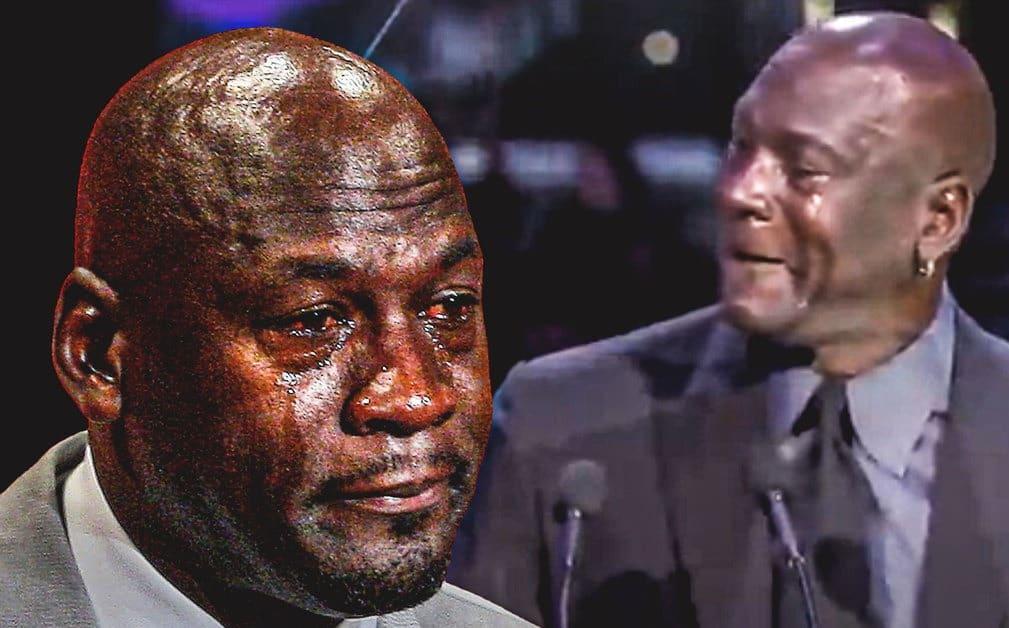 Michael Jordan breaks down at Kobe's memorial, jokes about 'Crying ...