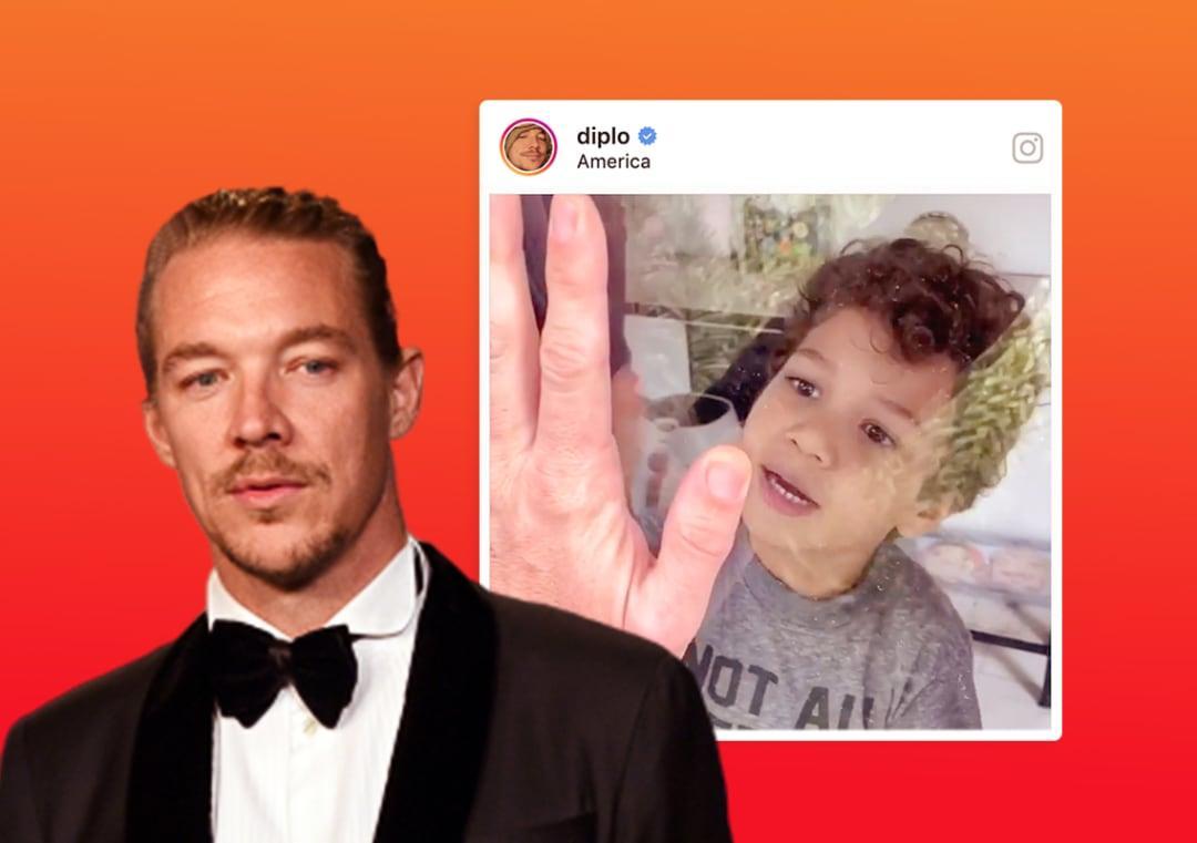 DJ Diplo distances himself from kids until he's cleared of coronavirus