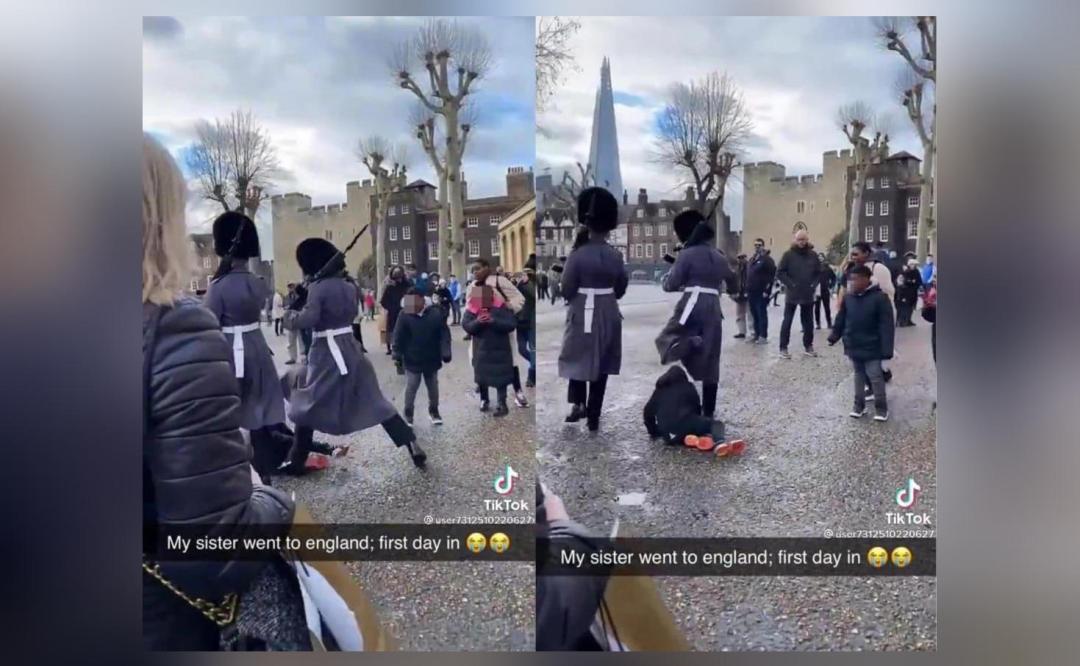 Queen's guard tramples child while marching on duty; video surfaces