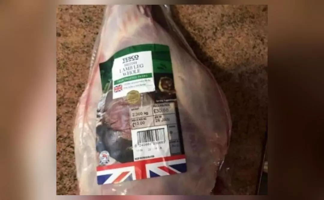 Woman says husband paid &pound;30 for leg of lamb at Tesco; post goes viral